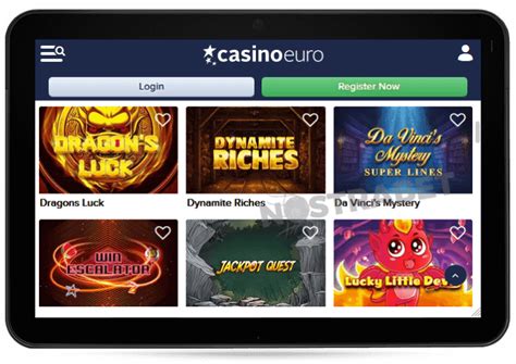 casinoeuro mobil|The CasinoEuro App.